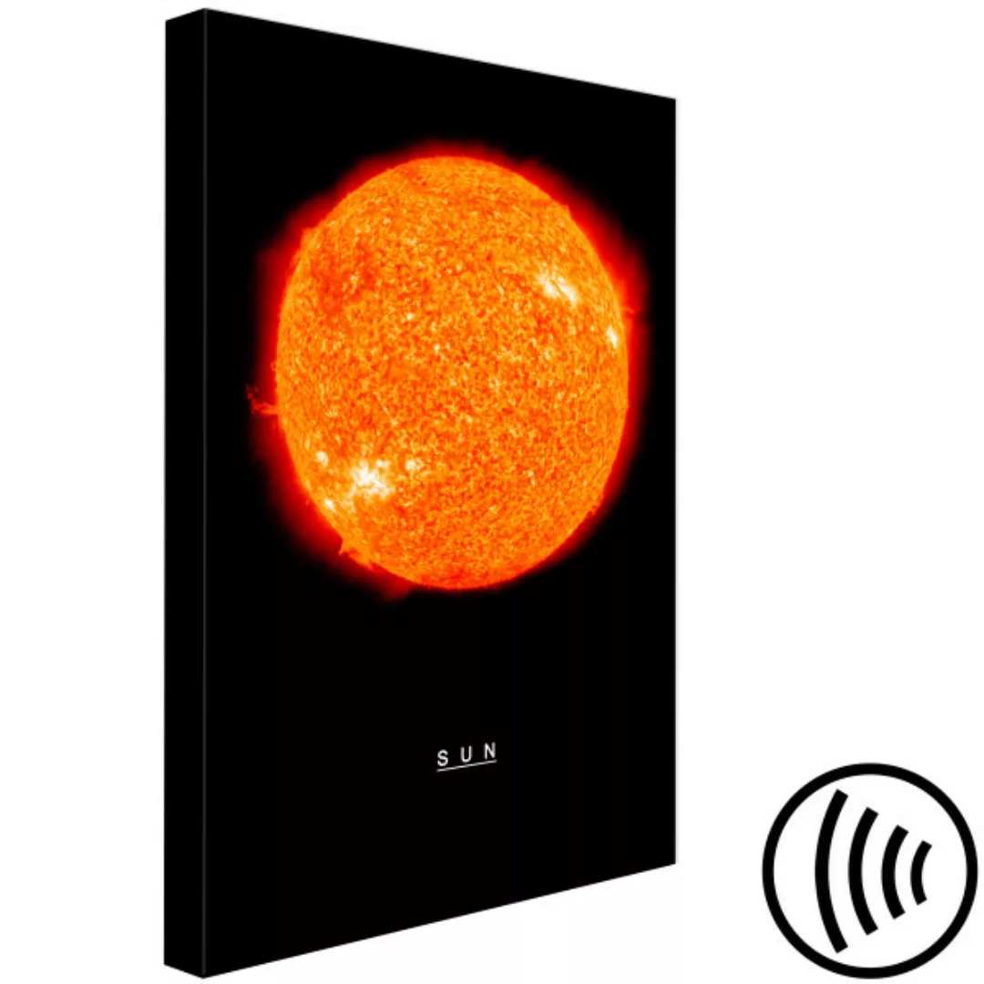 Leinwandbild Sun (1 Part) Vertical XXL günstig online kaufen