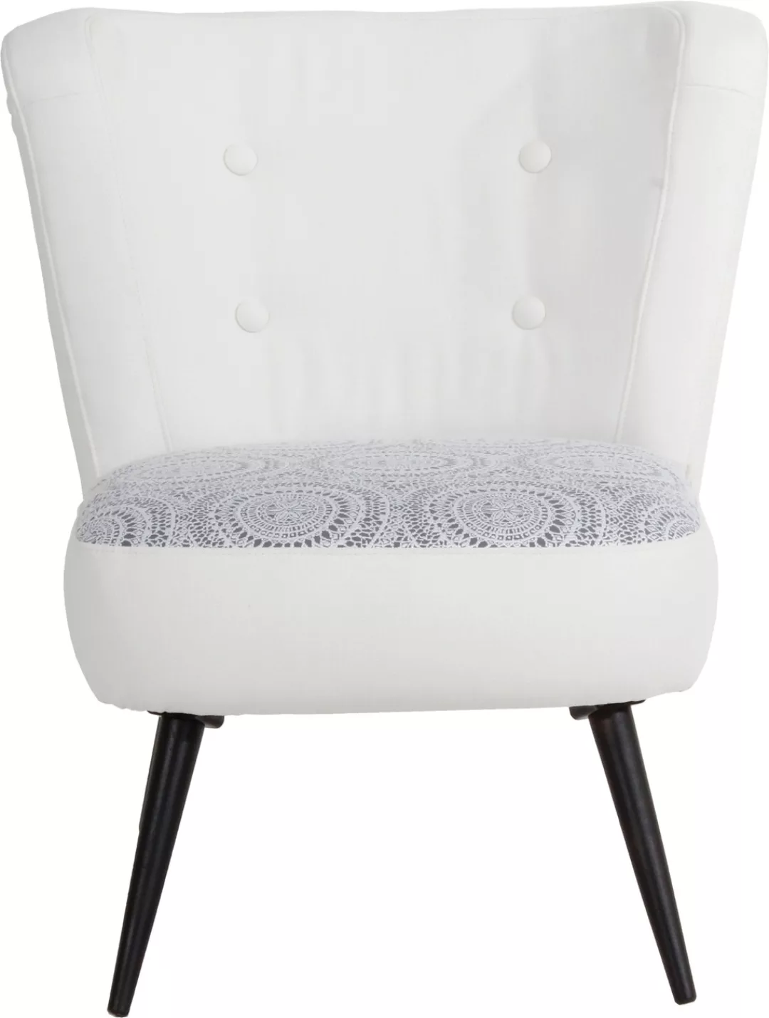 Max Winzer® Sessel »Nikki«, im Retrolook, mit zierlichem Häkelmuster günstig online kaufen