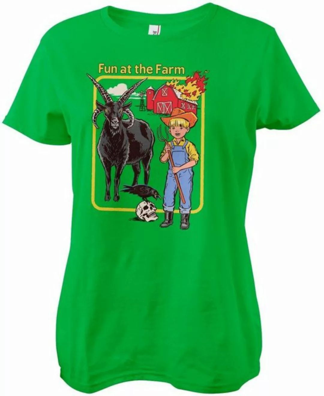 Steven Rhodes T-Shirt Fun At The Farm Girly Tee günstig online kaufen