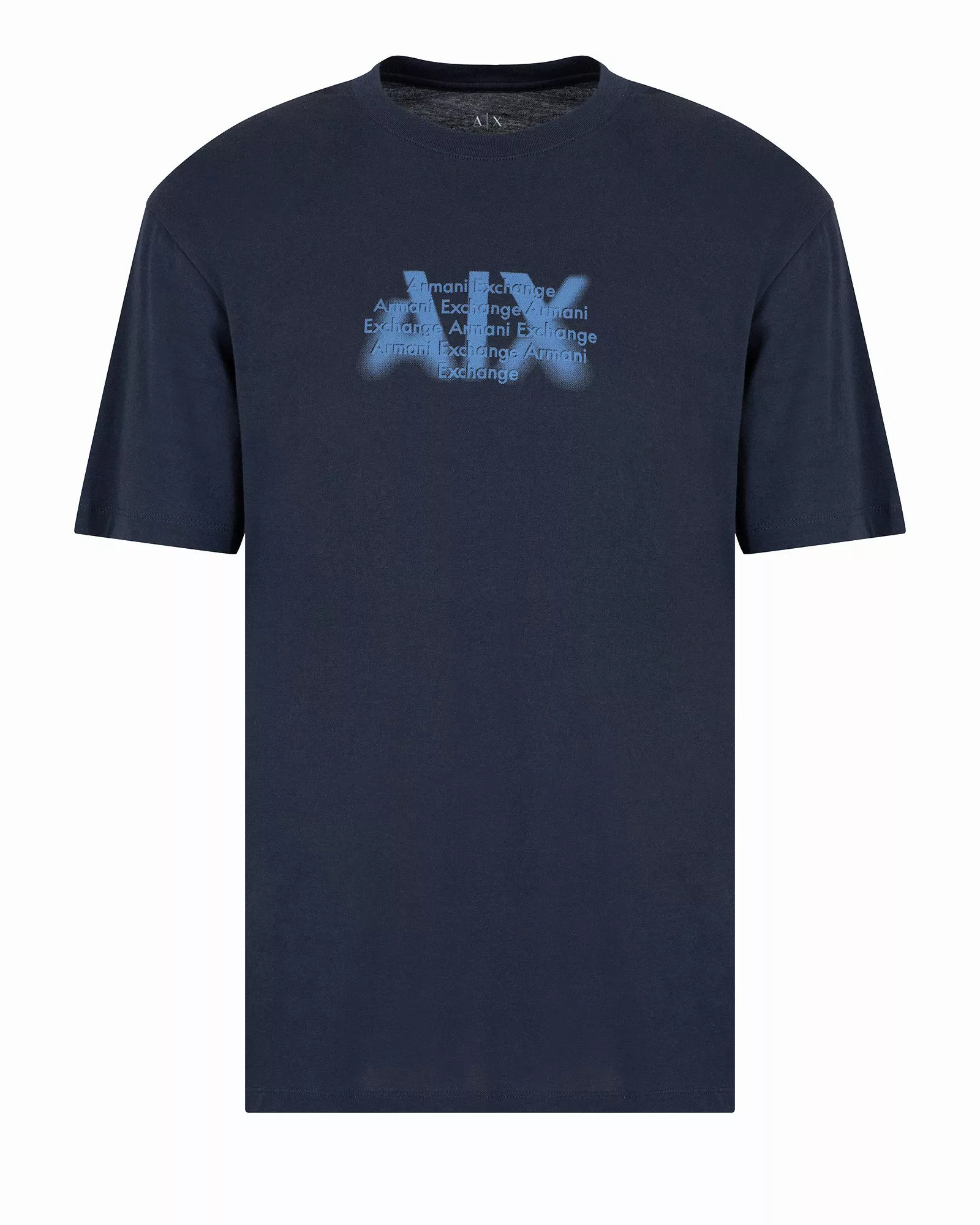 ARMANI EXCHANGE Rundhalsshirt Regular Fit Logo günstig online kaufen