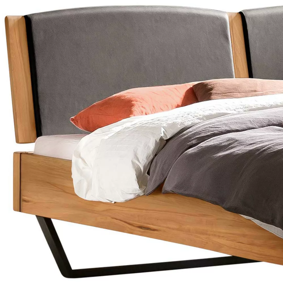 Wildbuche massiv Bett mit Kufen 160x200 cm 180x200 cm günstig online kaufen