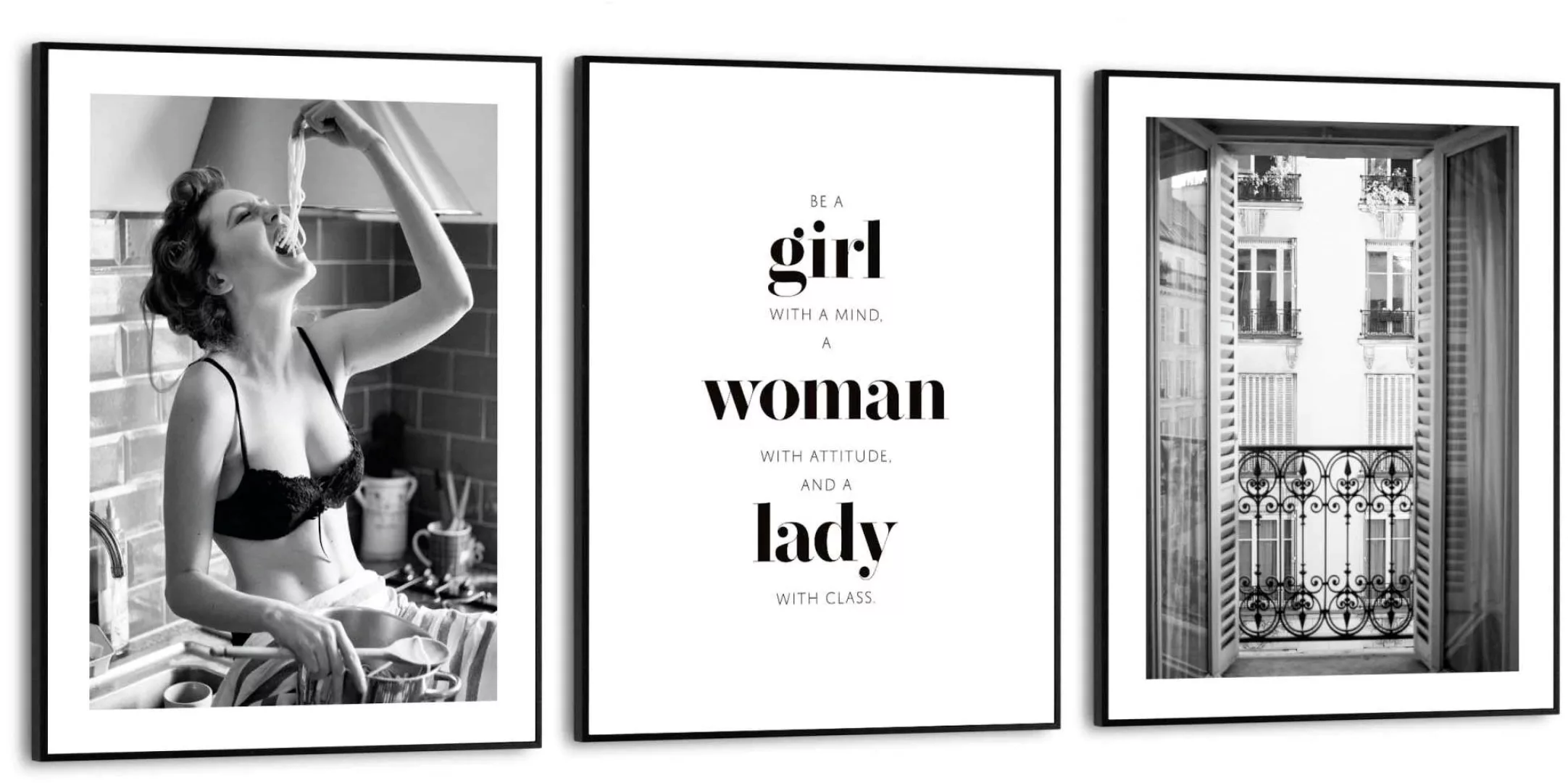 Reinders Poster "Fashion Woman" günstig online kaufen