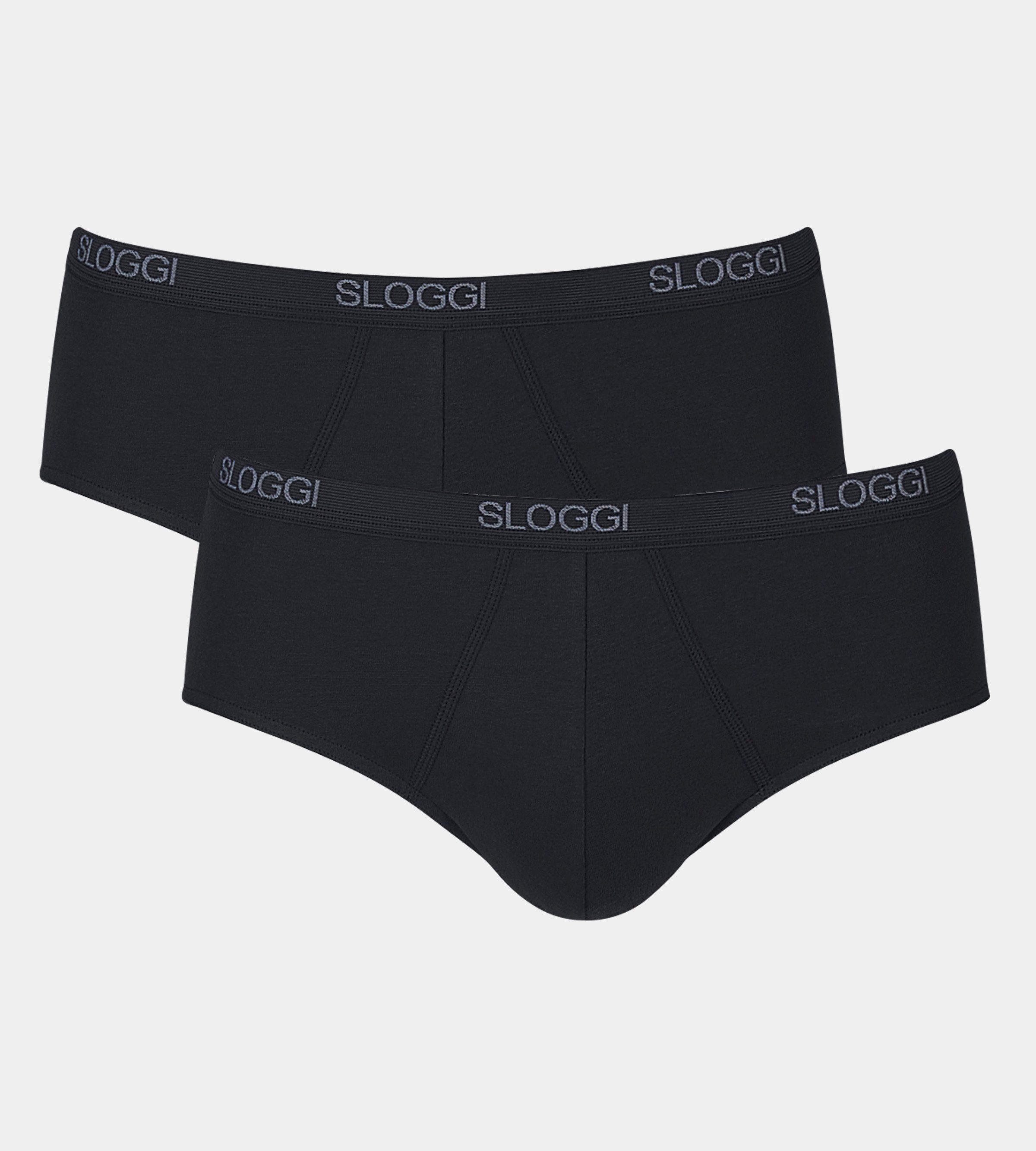 sloggi Midislip "Men Basic", (2er Pack), perfekter Sitz, mit Eingriff günstig online kaufen