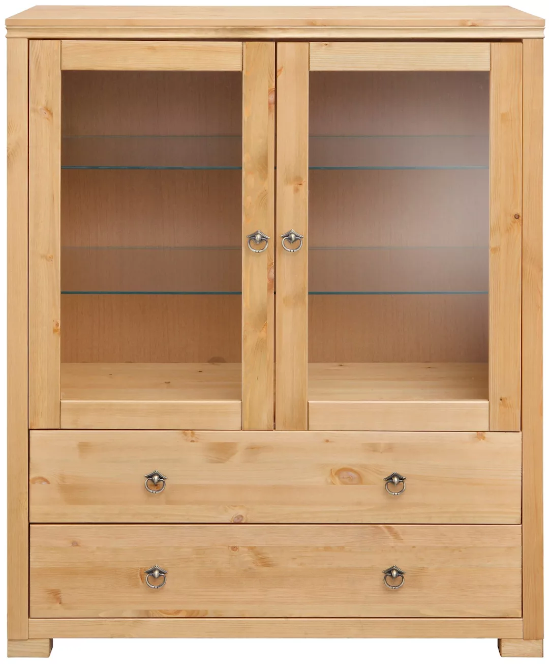 Home affaire Highboard "Gotland", Breite 101 cm, Türen mit Glaseinsätzen, a günstig online kaufen