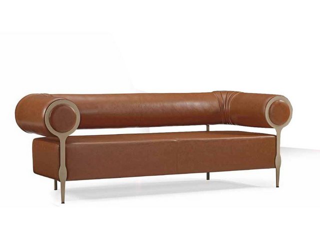 JVmoebel 3-Sitzer Wohnzimmer 3-Sitzer Sofa Dreisatzsofa Polster Möbel Leder günstig online kaufen