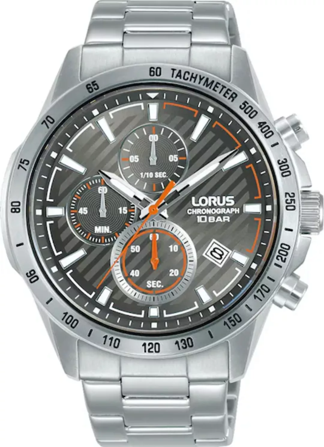 LORUS Chronograph »RM395HX9«, Armbanduhr, Quarzuhr, Herrenuhr, Stoppfunktio günstig online kaufen