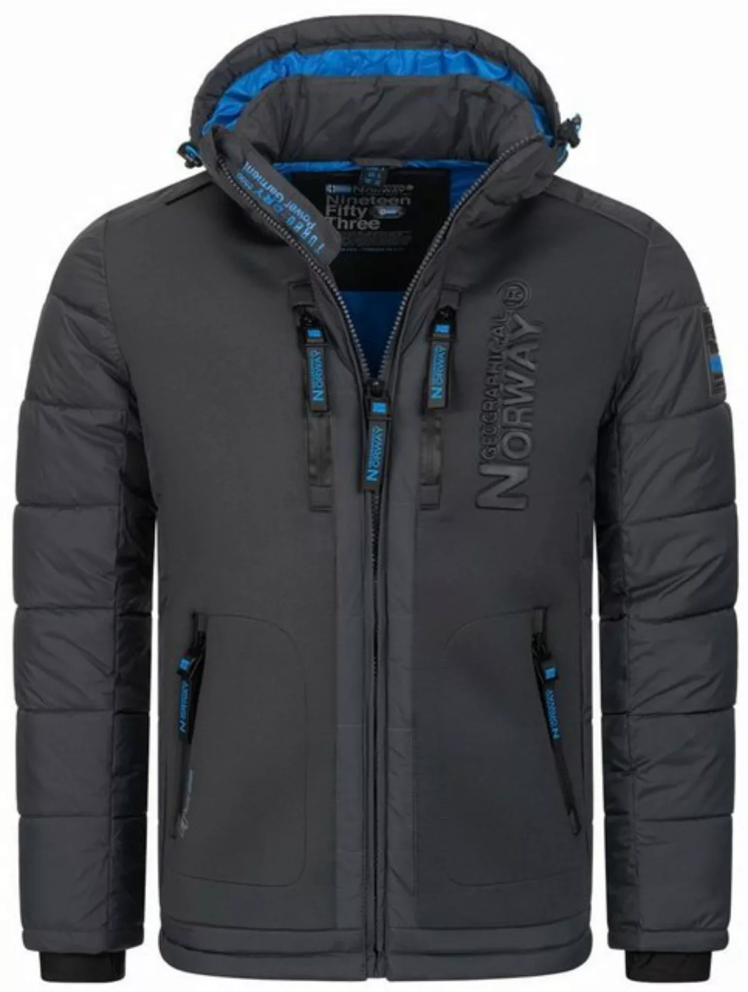 Geographical Norway Steppjacke Winter Jacke Parka Steppjacke Kapuzenjacke O günstig online kaufen