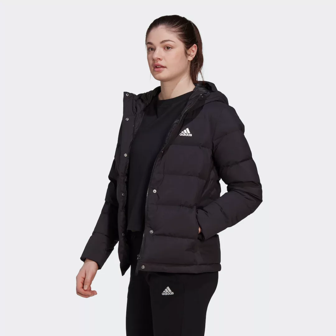 adidas Sportswear Outdoorjacke "HELIONIC HOODED DAUNENJACKE" günstig online kaufen