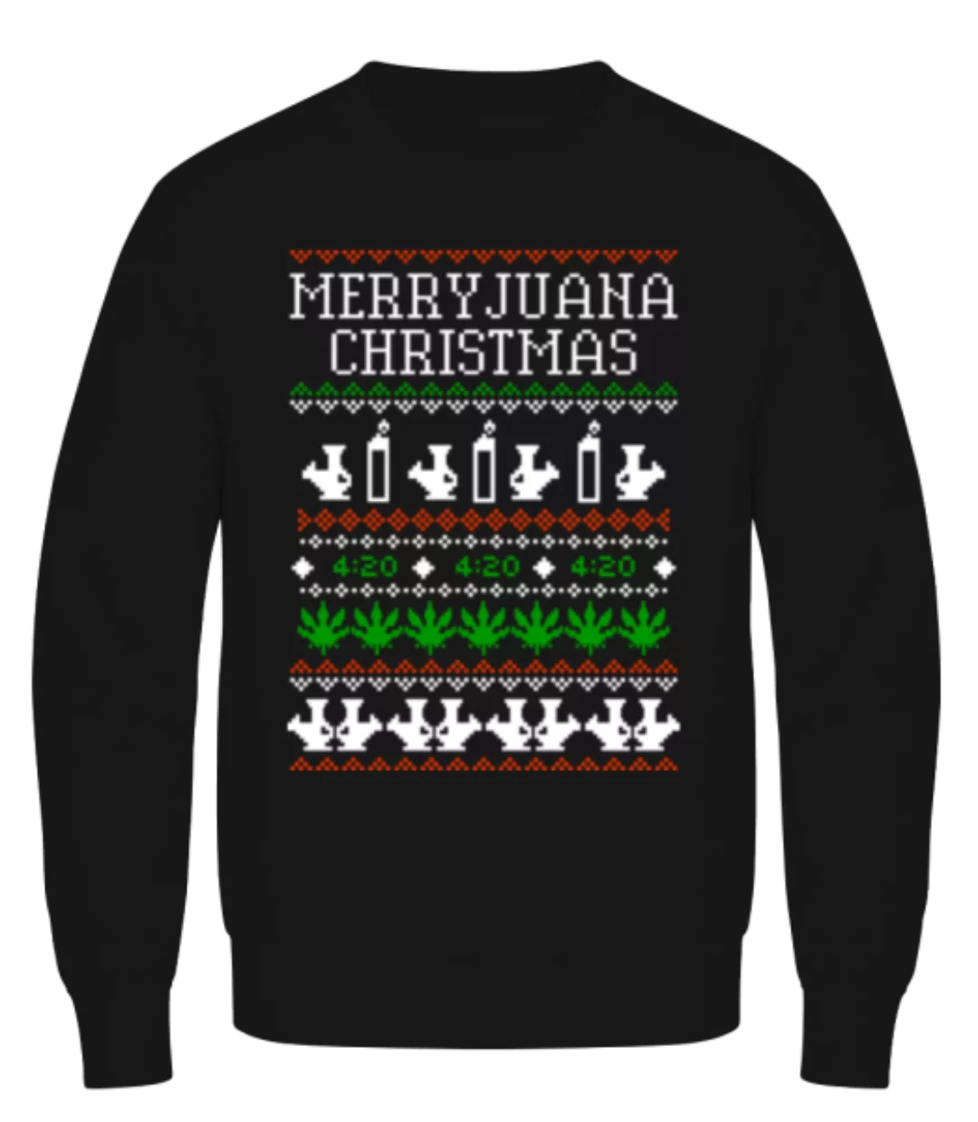 Merryjuana Christmas · Männer Pullover günstig online kaufen