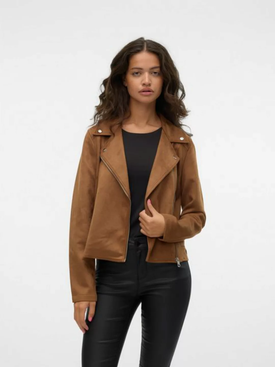 Vero Moda Lederimitatjacke "VMJOSE SHORT FAUX SUEDE JACKET NOOS" günstig online kaufen