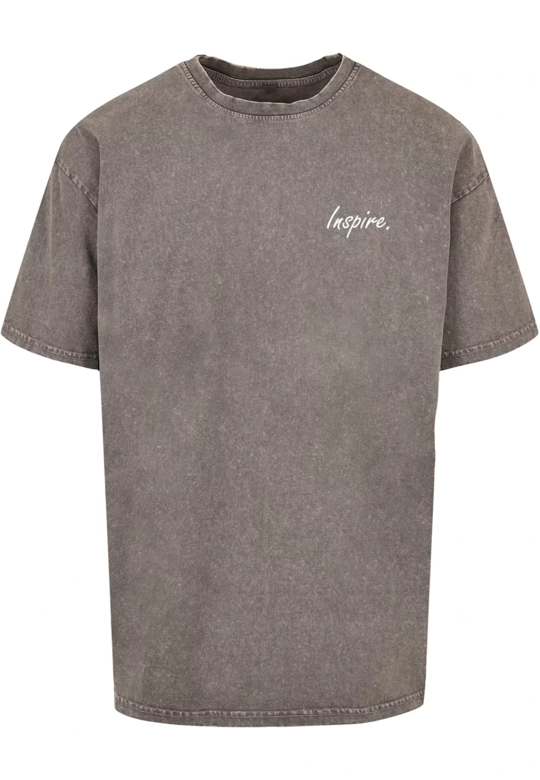 Merchcode T-Shirt "Merchcode Herren Inspire Acid Washed Heavy Oversized Tee günstig online kaufen