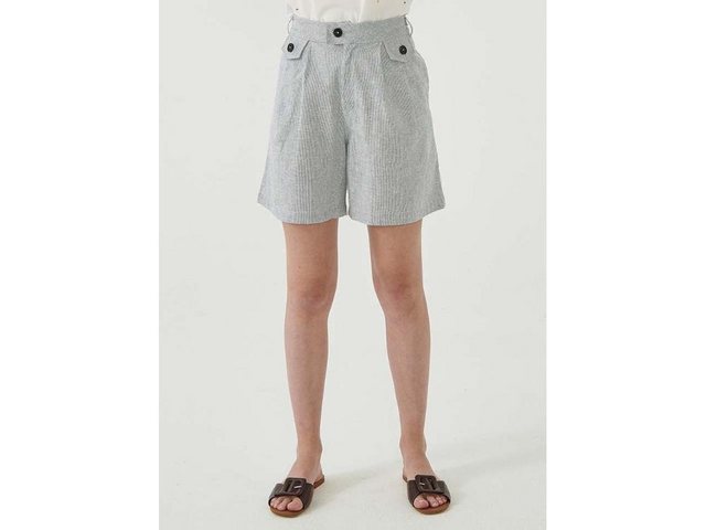 Shorts Aus Bio-baumwolle Mit Streifenmuster günstig online kaufen