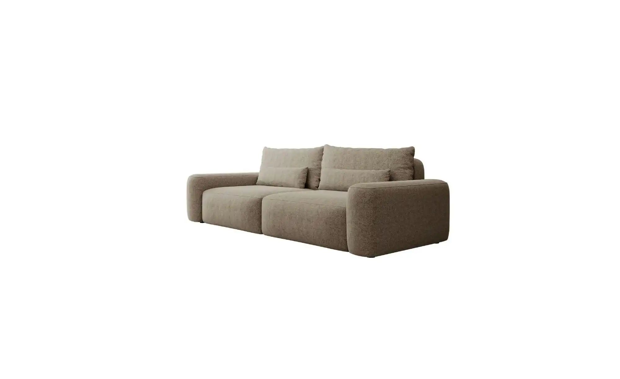 Selsey Einzelsofa mit Schlaffunktion Carnos ¦ braun ¦ Maße (cm): B: 257 H: günstig online kaufen