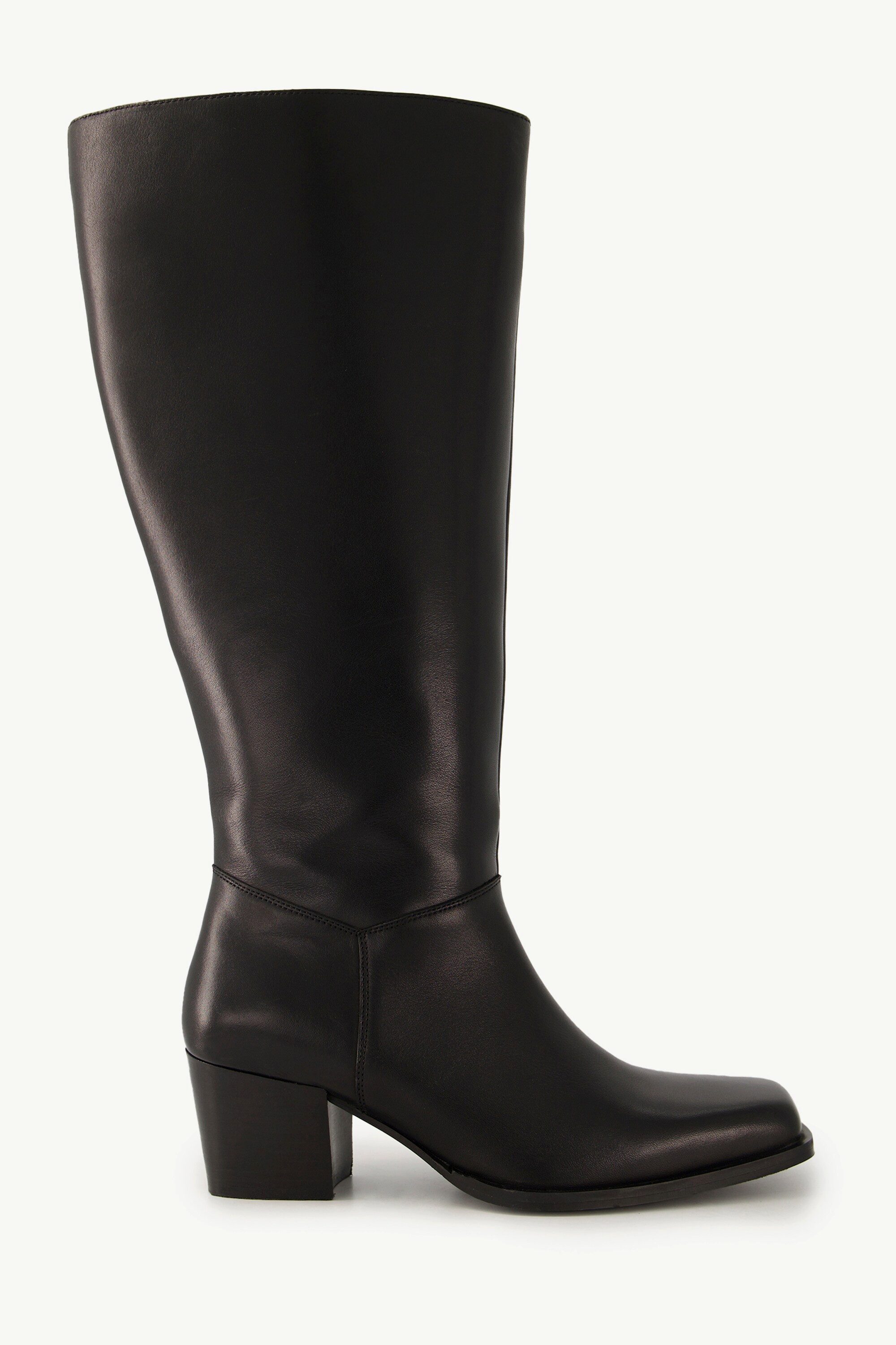 Ulla Popken Lederstiefel XXL-Schaft Elastikeinsatz Weite günstig online kaufen