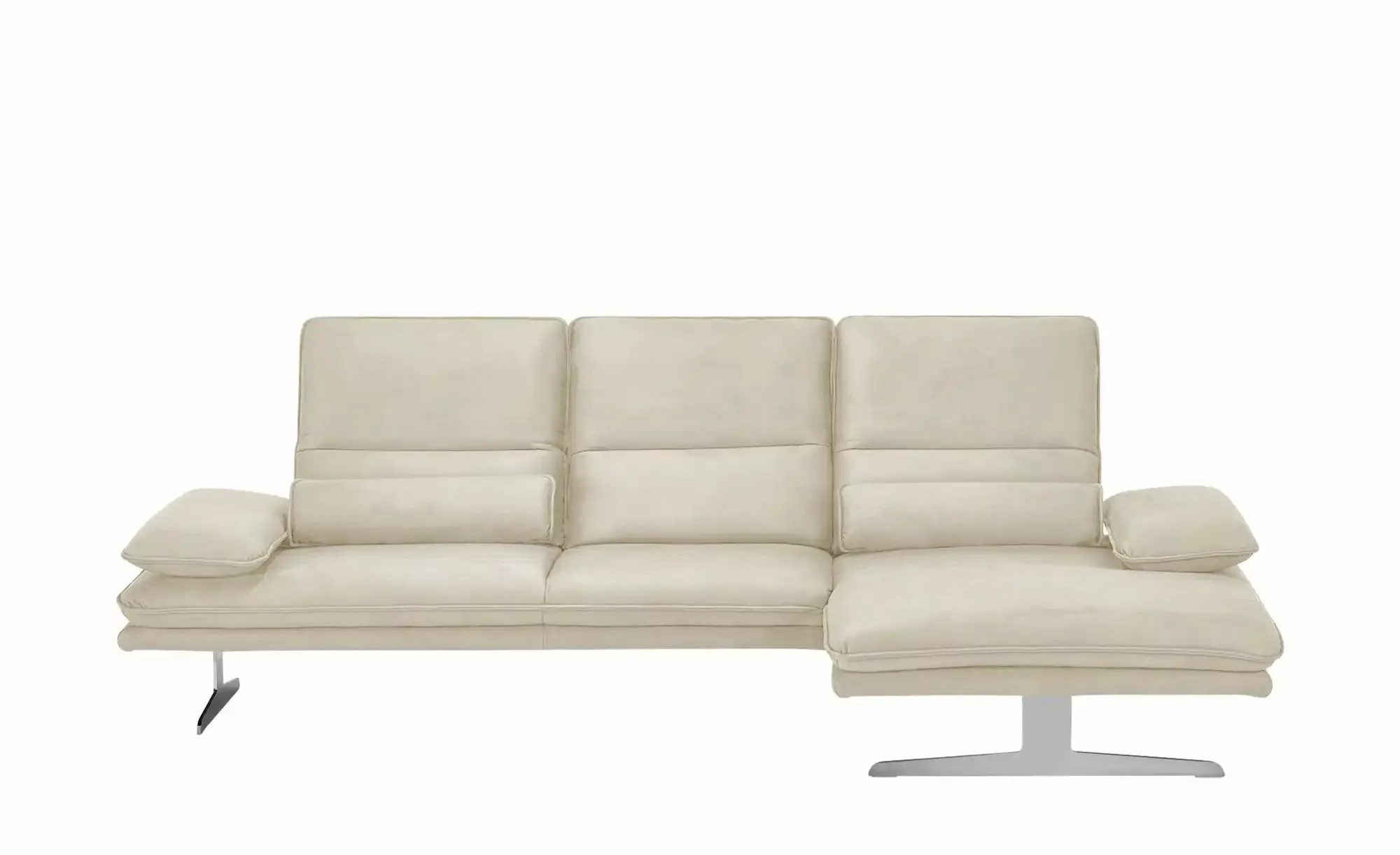 W.SCHILLIG Ecksofa aus Mikrofaser Broadway ¦ beige ¦ Maße (cm): B: 291 H: 9 günstig online kaufen