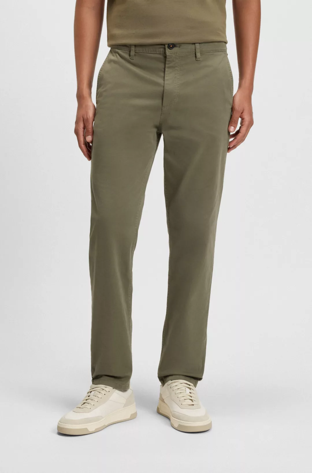 BOSS ORANGE Chinohose "tapered", mit BOSS Logo hinten günstig online kaufen