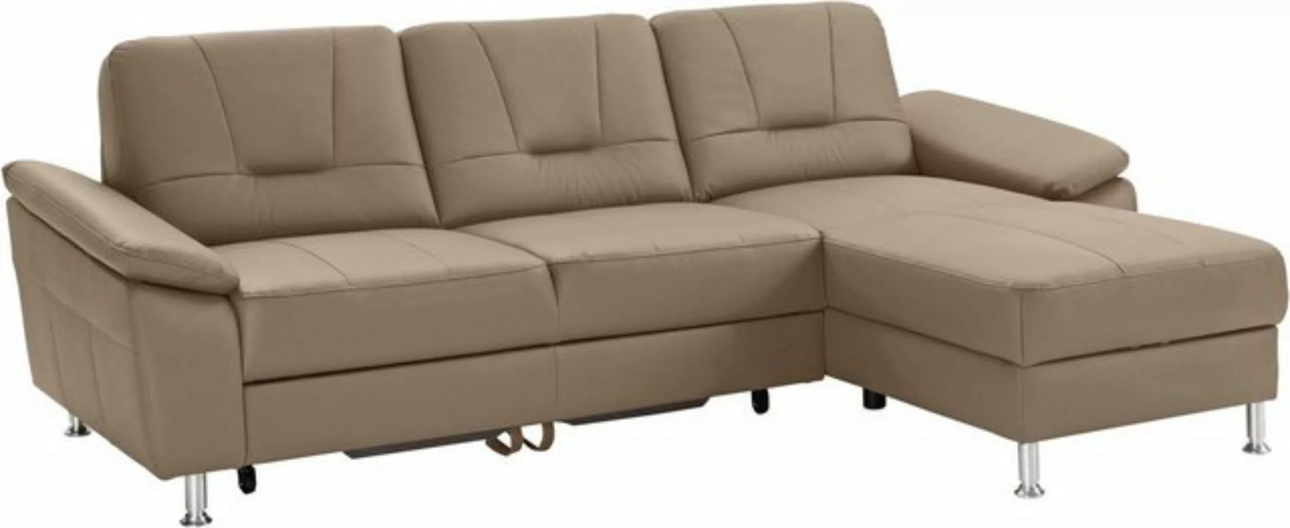 exxpo - sofa fashion Ecksofa Castello, L-Form, wahlweise mit Bettfunktion günstig online kaufen