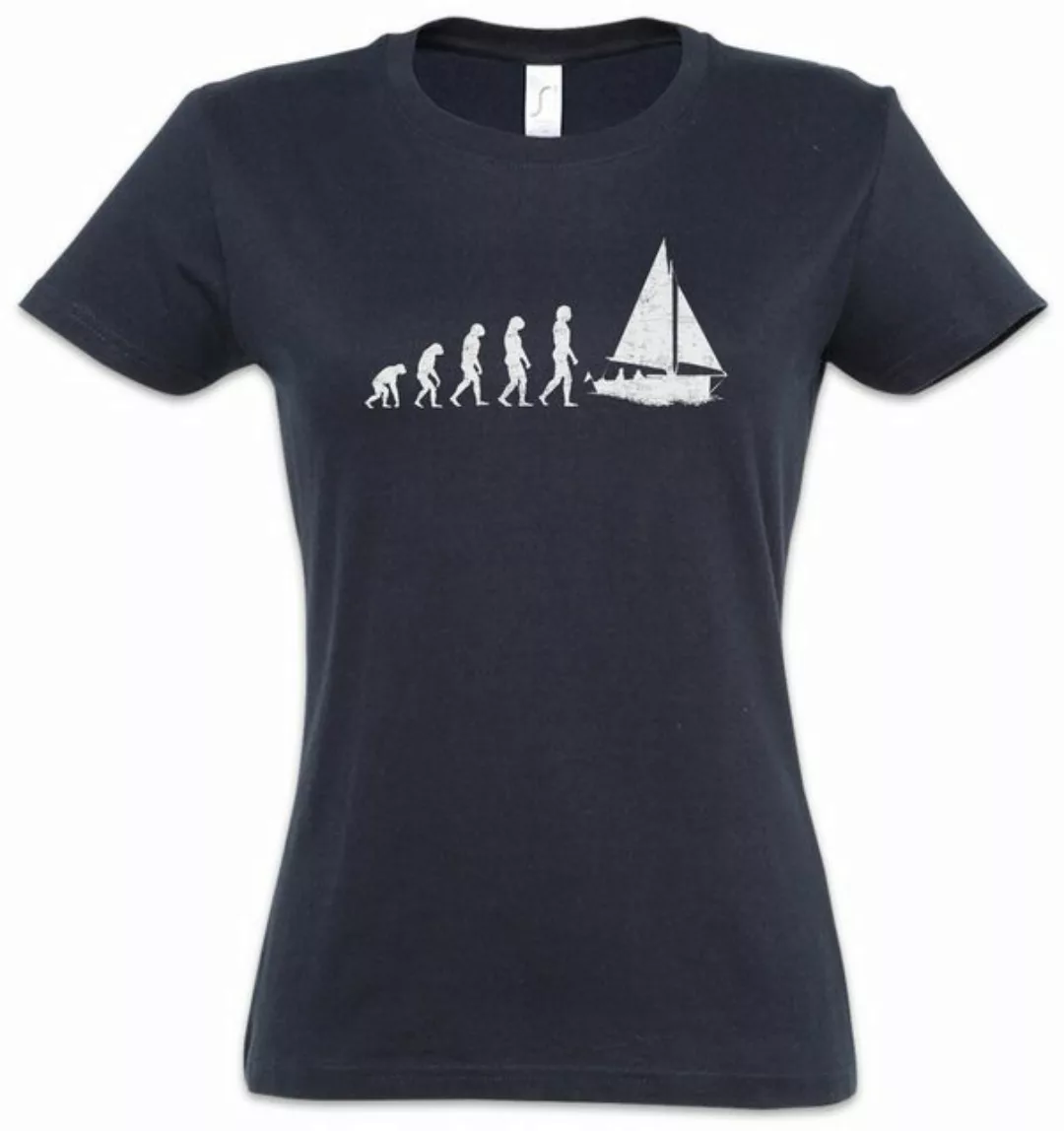 Urban Backwoods Print-Shirt Sailing Evolution Damen T-Shirt Game Sport Spor günstig online kaufen