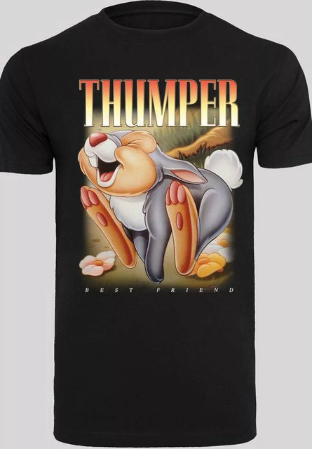 F4NT4STIC Kurzarmshirt F4NT4STIC Herren Bambi Thumper Montage with T-Shirt günstig online kaufen