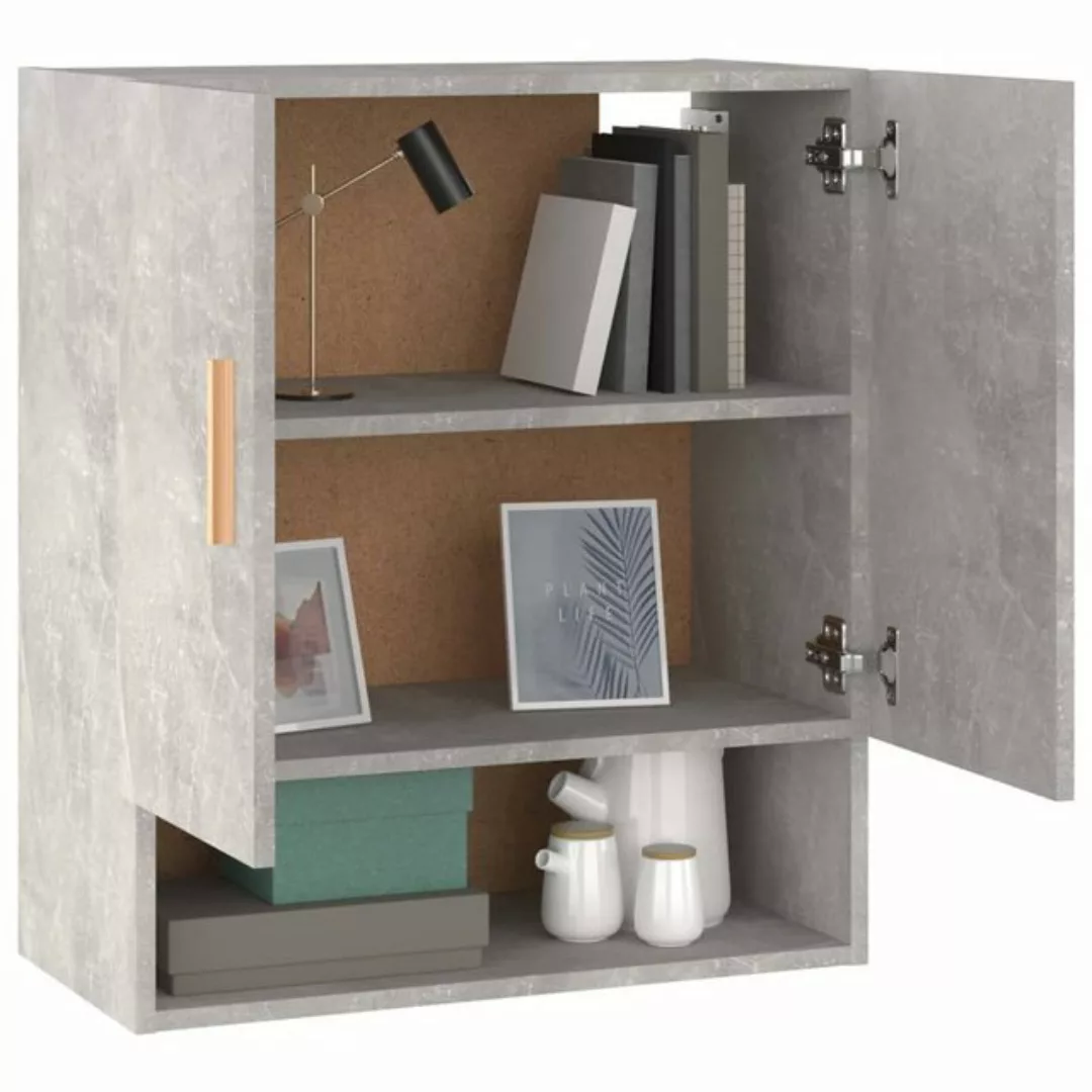 vidaXL Hängeschrank Hängeschrank Wandschrank Betongrau 60x31x70 cm Spanplat günstig online kaufen