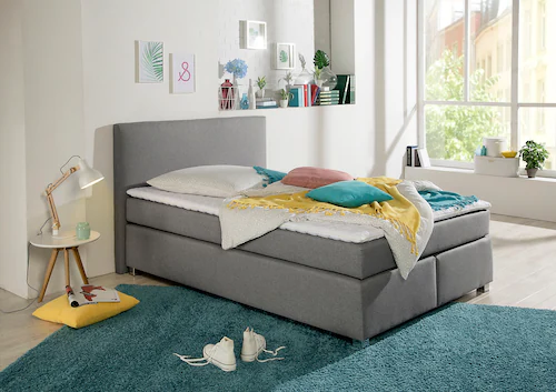 INOSIGN Boxspringbett "Eliana", inkl. Topper, in 4 Breiten, 3 Matratzenarte günstig online kaufen