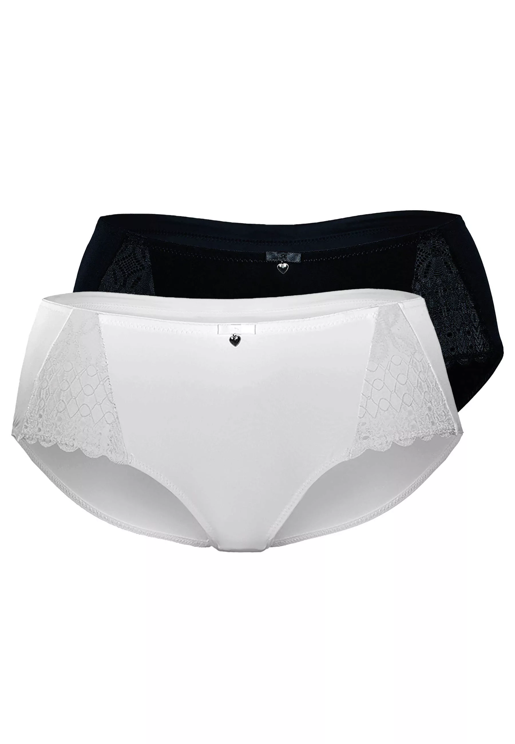 Sassa Panty, (2er Pack), mit Spitzeneinsatz günstig online kaufen