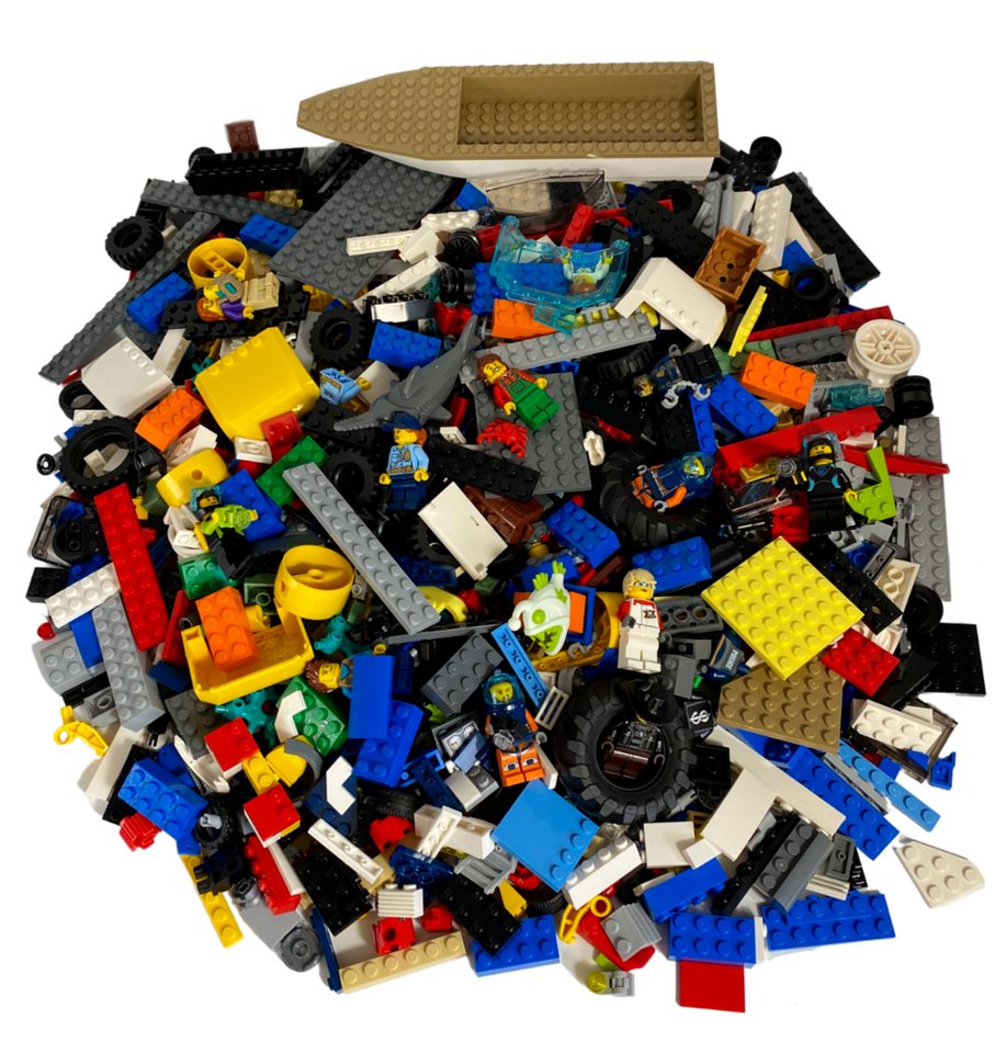 LEGO® Spielbausteine LEGO® City Original Mix Bunt Gemischt NEU! Menge 50x, günstig online kaufen