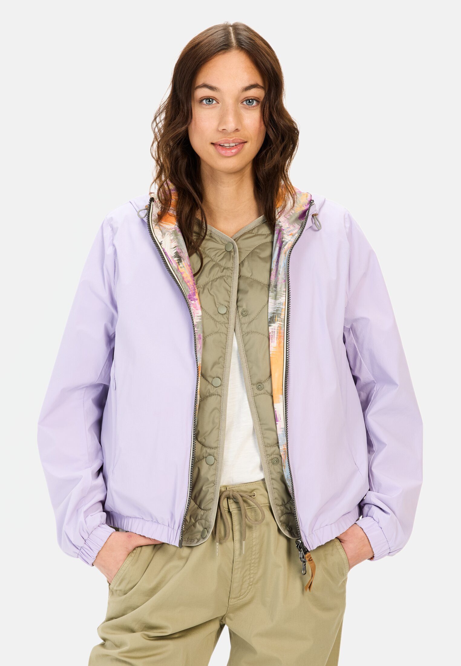 camel active Blouson mit Allover-Print und günstig online kaufen