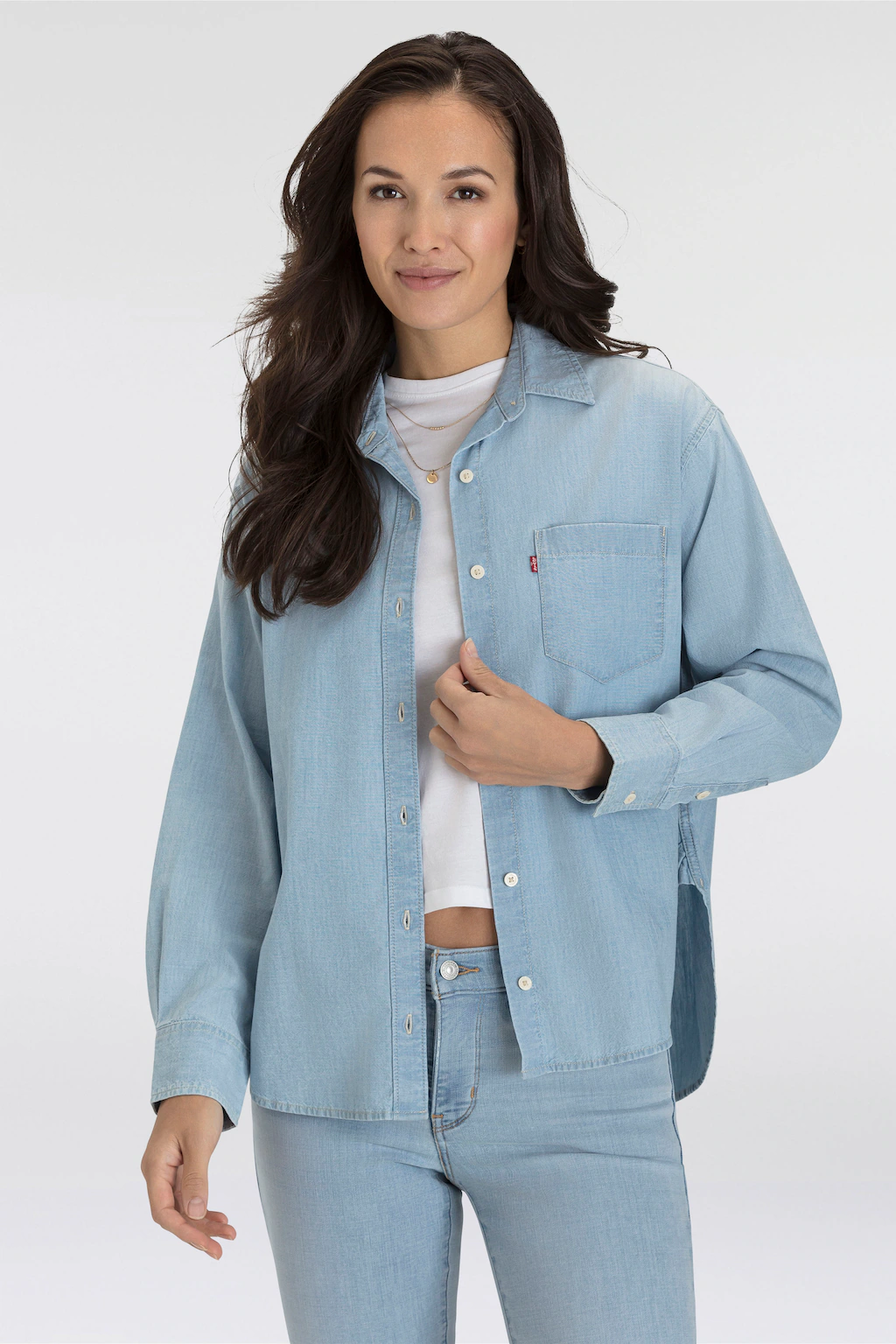 Levis Jeansbluse "HARLIE NEW BF S", mit Brusttasche günstig online kaufen