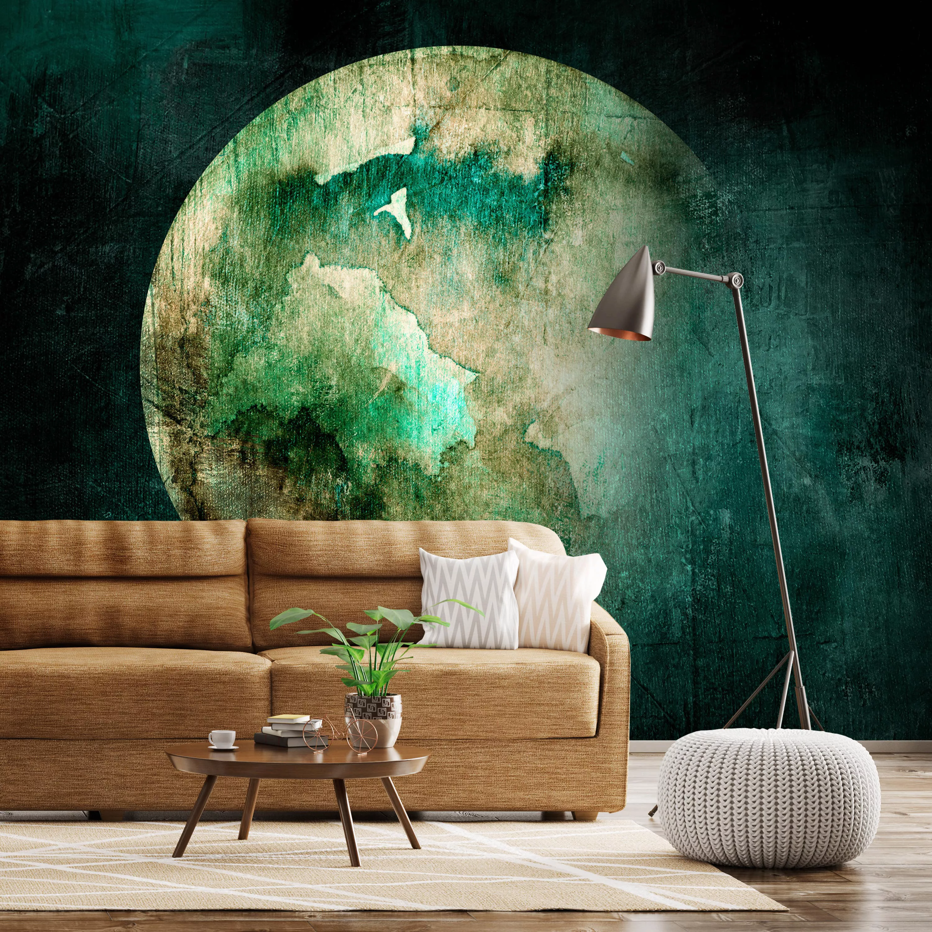 Fototapete - Green Pangea günstig online kaufen