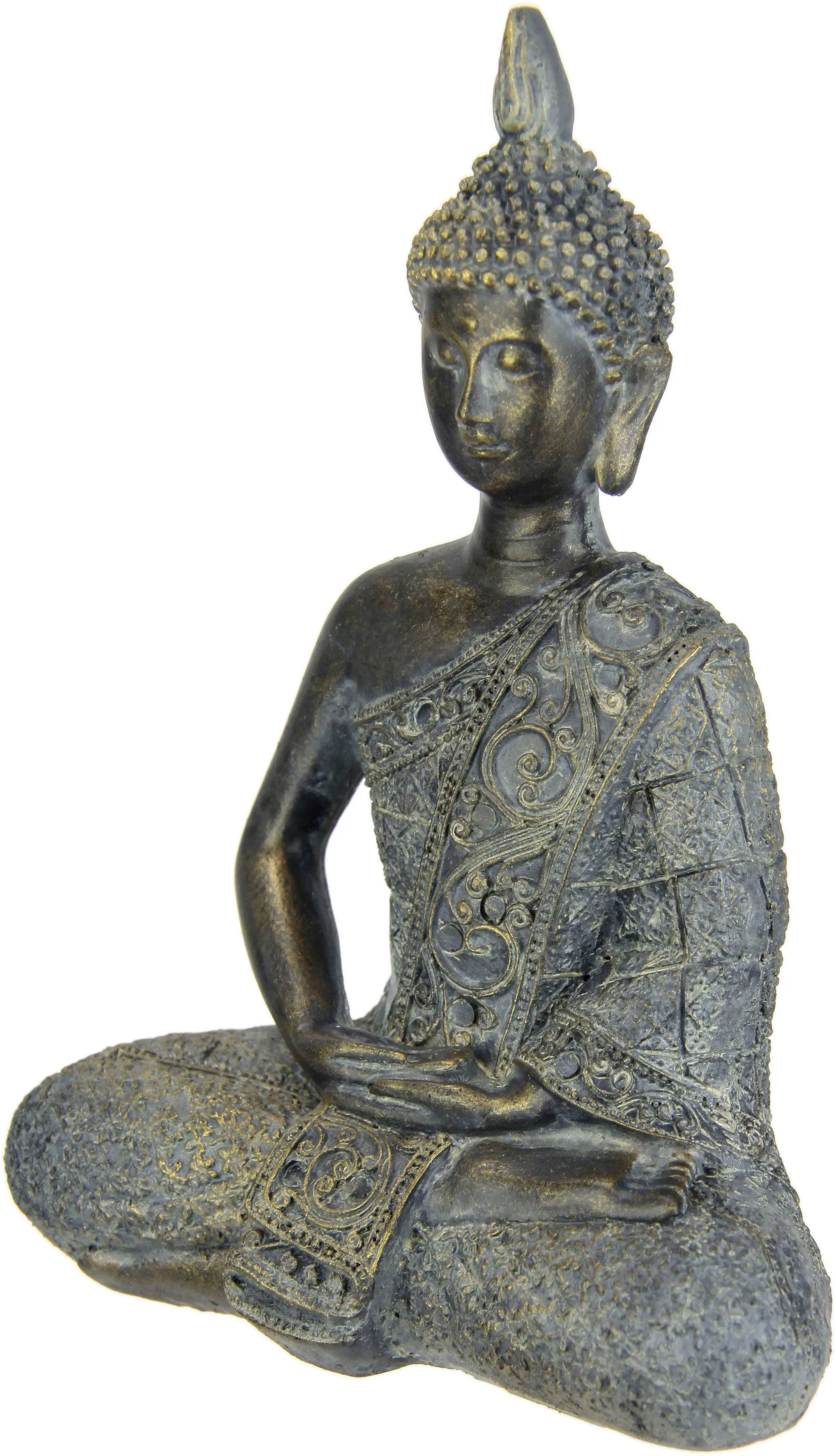 I.GE.A. Dekofigur »Buddha Figur sitzend meditierend Statue Figuren Skulptur günstig online kaufen