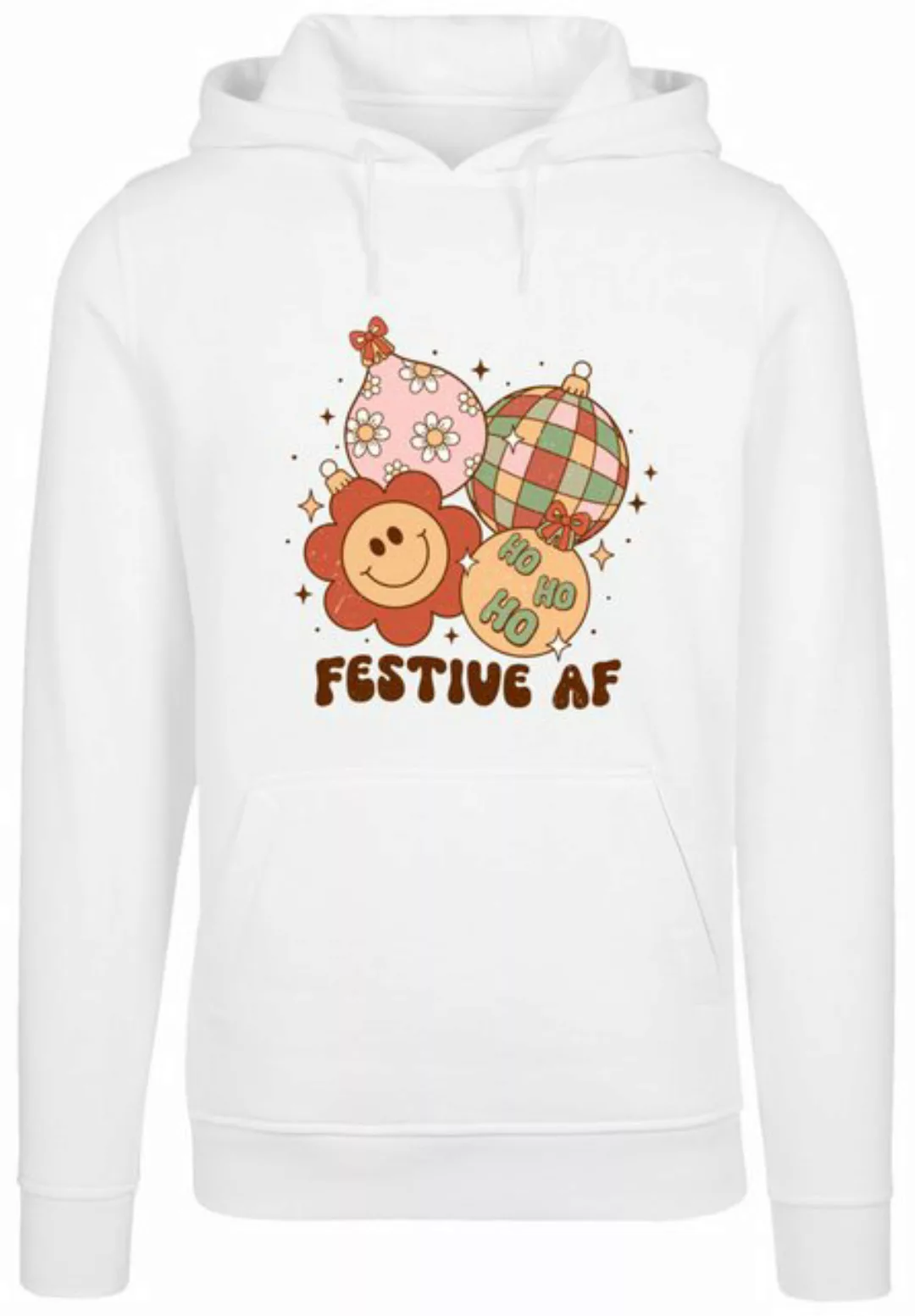 F4NT4STIC Kapuzenpullover Festive AF Christmas Tree Balls Premium Qualität günstig online kaufen