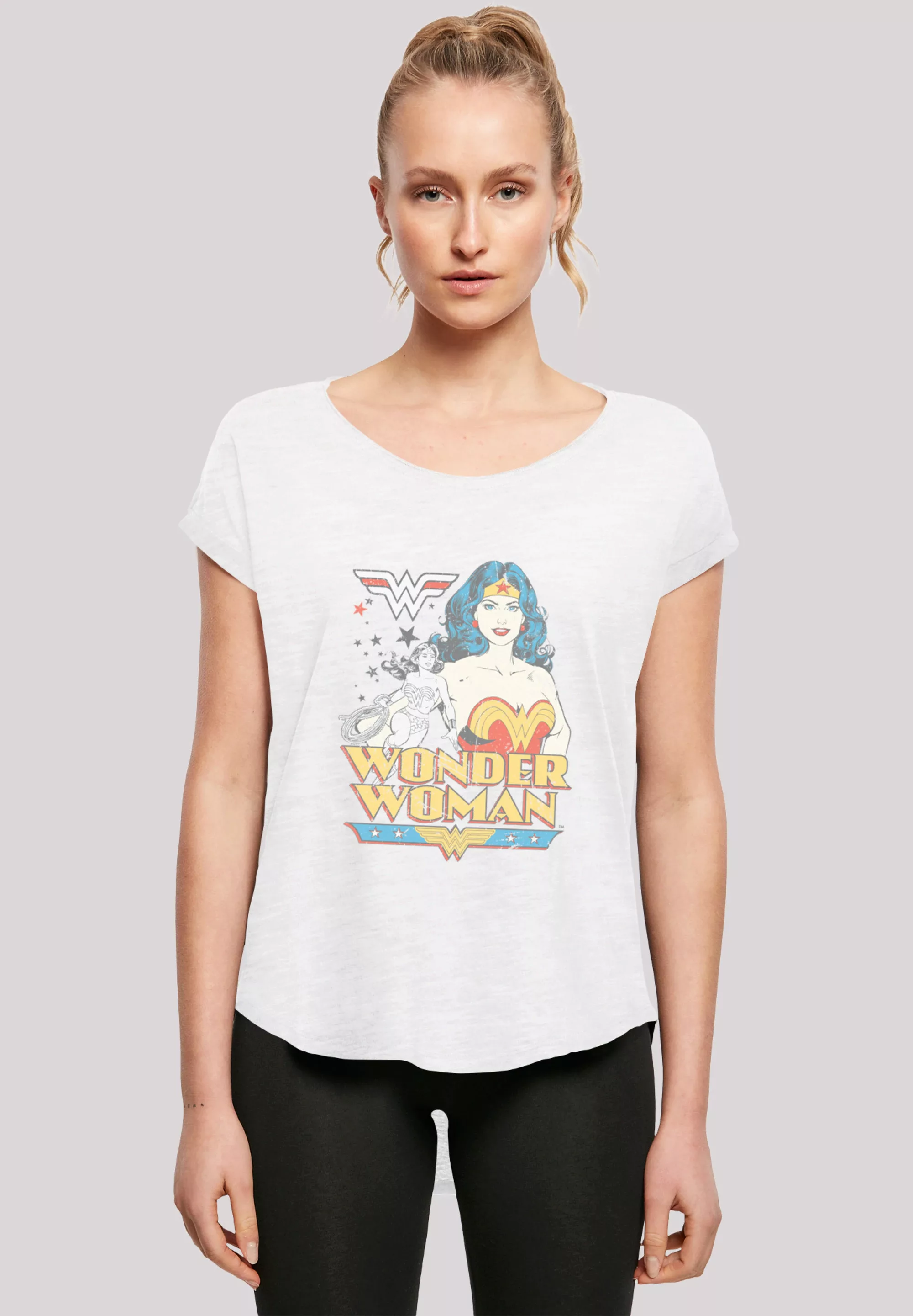 F4NT4STIC T-Shirt "DC Comics Superhelden Wonder Woman Posing", Print günstig online kaufen