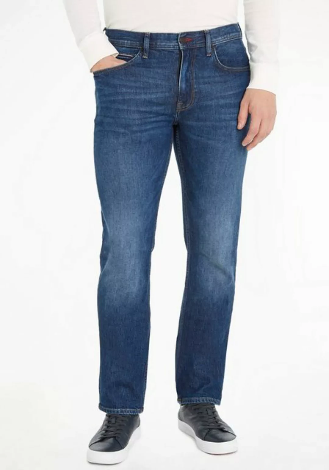 Tommy Hilfiger Straight-Jeans STRAIGHT DENTON STR CHARLES BLUE mit Tommy Hi günstig online kaufen