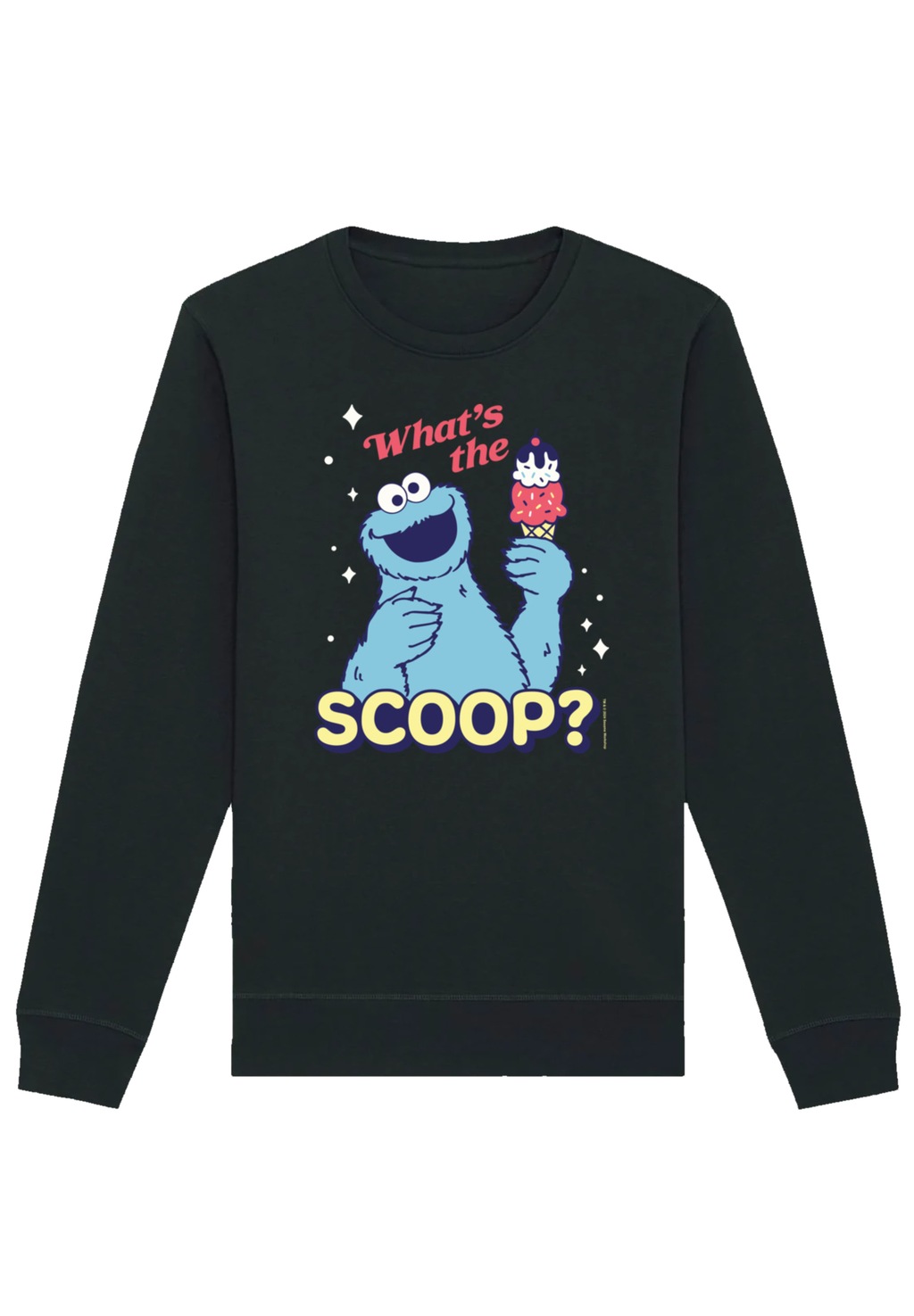 F4NT4STIC Sweatshirt "Sesamstraße Cookie Monster Scoop", Premium Qualität günstig online kaufen