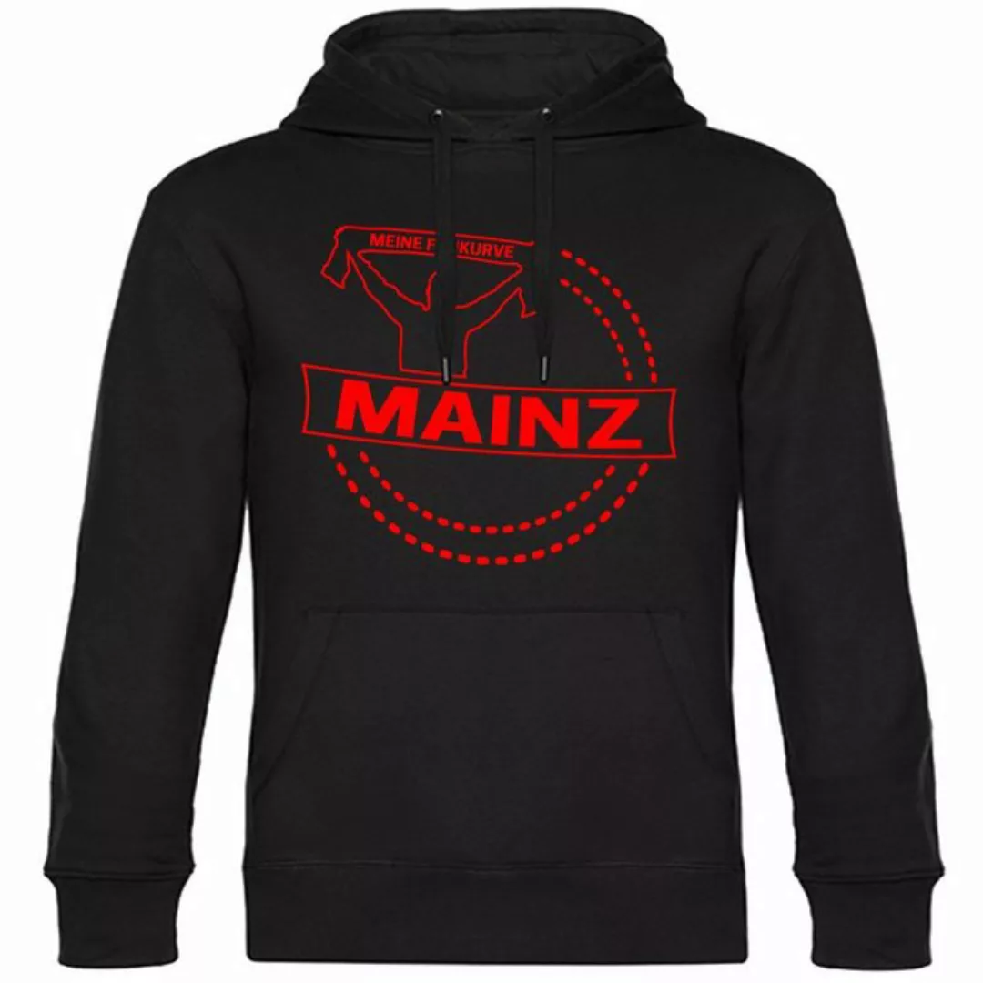 multifanshop Kapuzensweatshirt Mainz - Meine Fankurve - Pullover günstig online kaufen