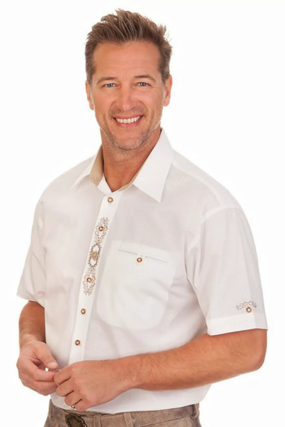 orbis Trachtenhemd Trachtenhemd - ROLAND - weiß günstig online kaufen