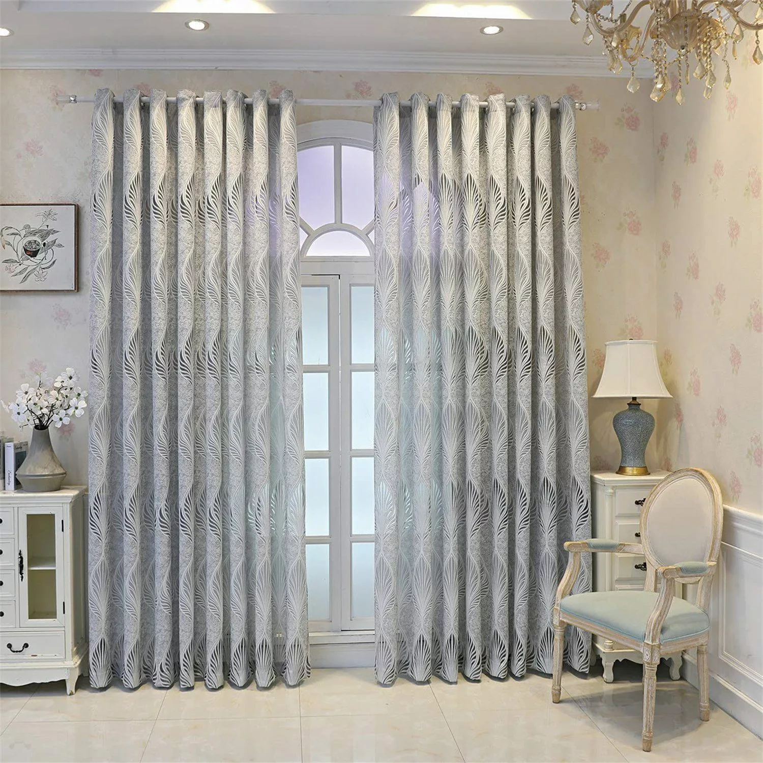 BYSURE Gardine, Ösen (2 St), halbtransparent, günstig online kaufen