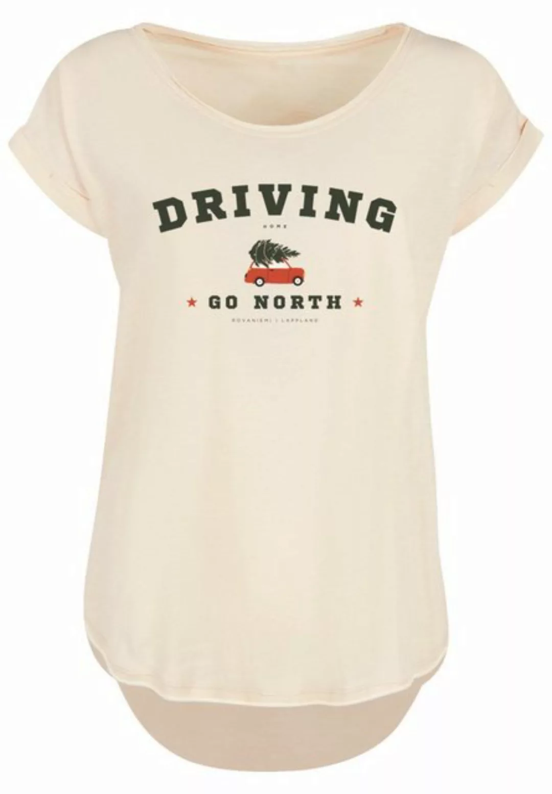 F4NT4STIC T-Shirt "Driving Home Weihnachten", Weihnachten, Geschenk, Logo günstig online kaufen