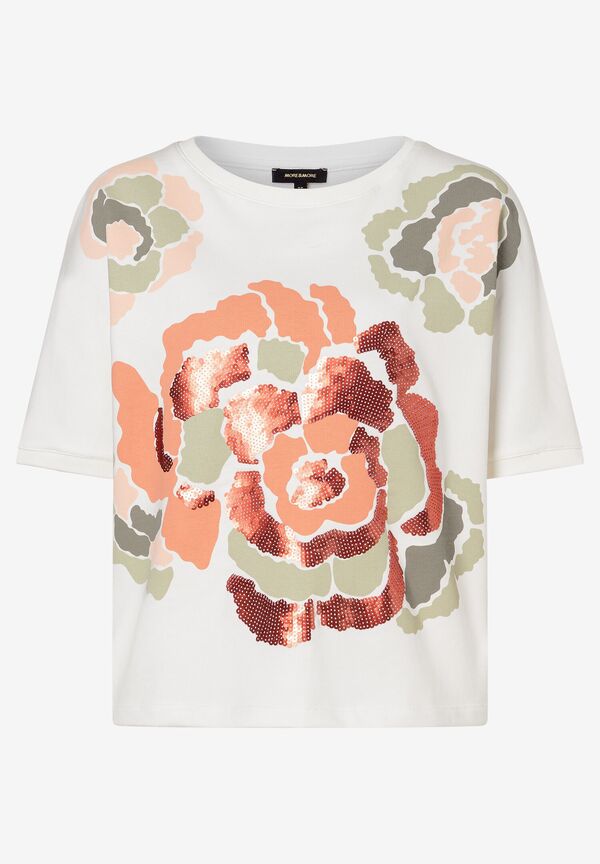 Sweatshirt mit Pailletten, Sommer-Kollektion günstig online kaufen