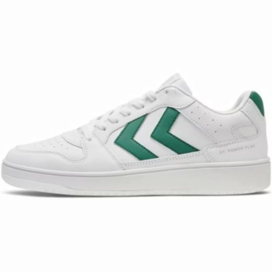 hummel  Sneaker ST. POWER PLAY CL WHITE/GREEN 218556 9208-9208 günstig online kaufen