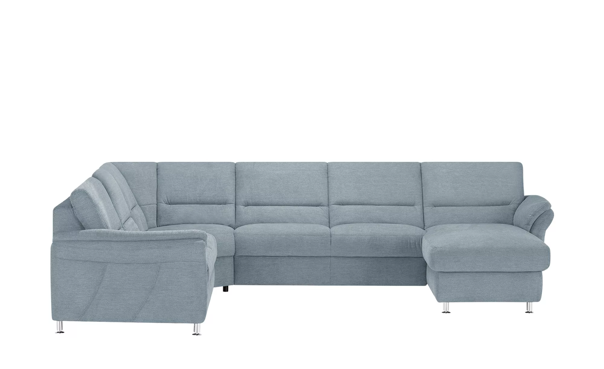 meinSofa Wohnlandschaft  Donald - blau - 89 cm - Polstermöbel > Sofas > Woh günstig online kaufen