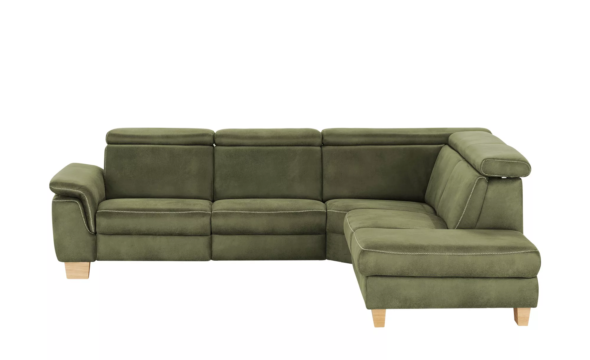Mein Sofa bold Ecksofa  Beata - grün - 270 cm - 80 cm - 233 cm - Polstermöb günstig online kaufen