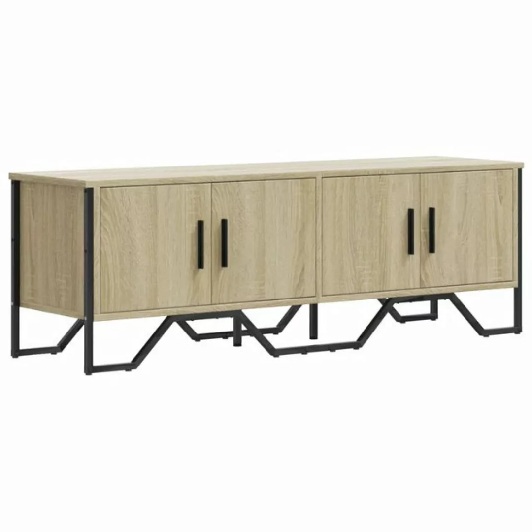 vidaXL TV-Schrank TV-Schrank Sonoma-Eiche 122x34x41 cm Holzwerkstoff (1-St) günstig online kaufen