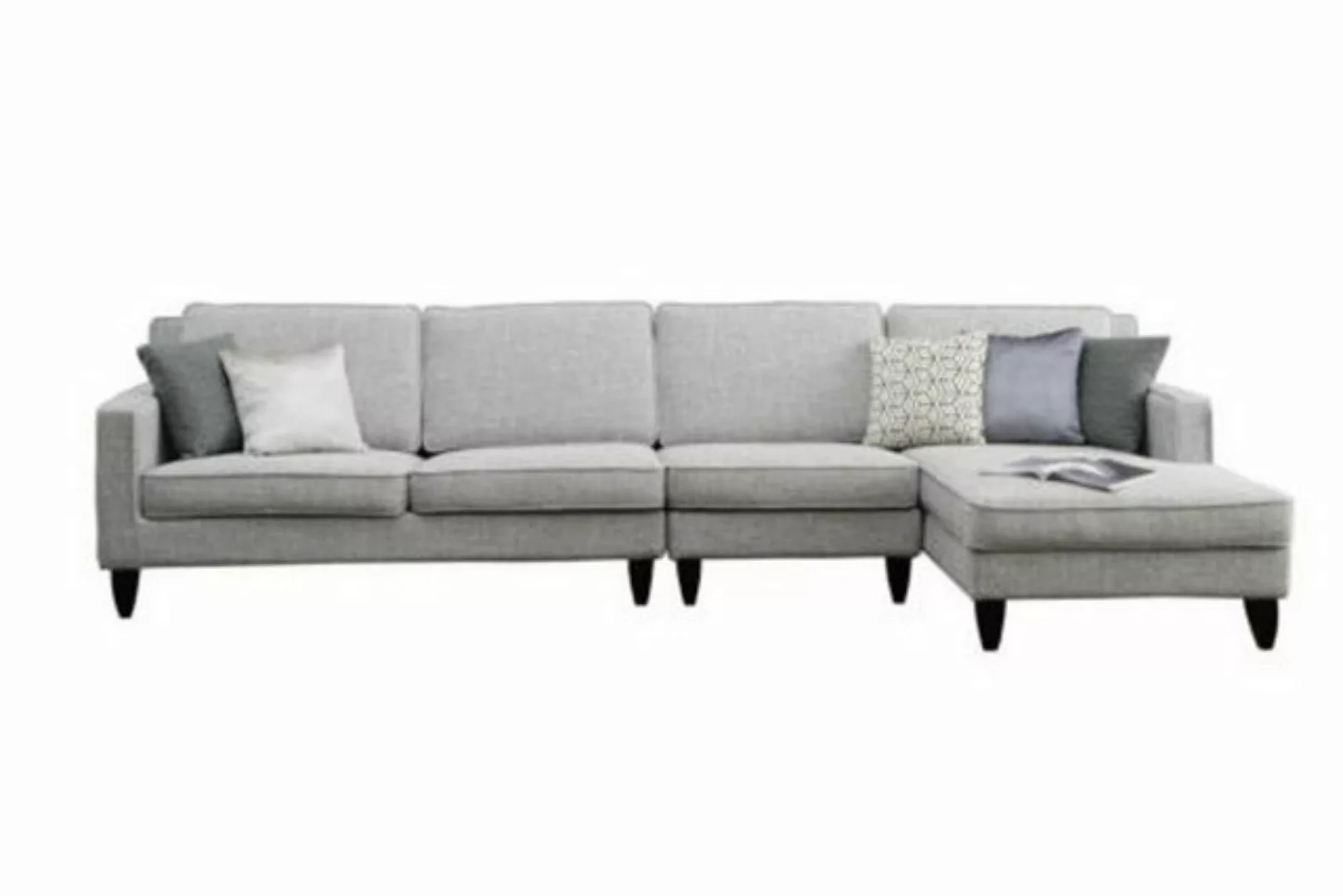 JVmoebel Ecksofa, Eck Sofa Textil Sofa Polster Sitz Garnitur Stoff Couchen günstig online kaufen