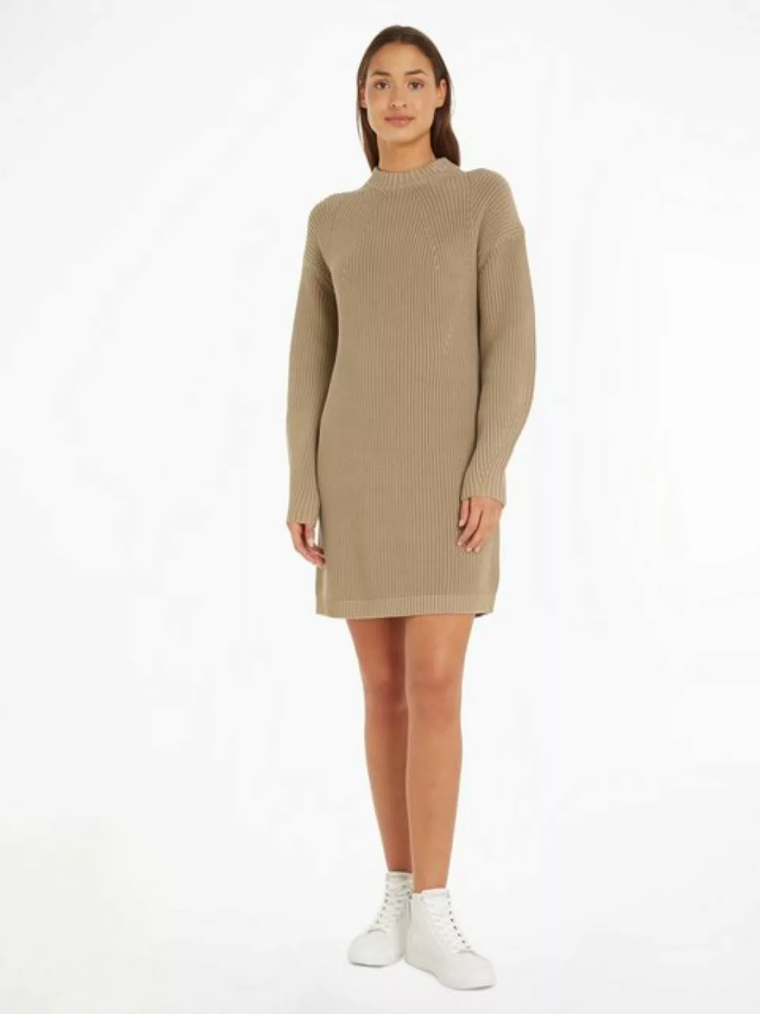 Calvin Klein Jeans Strickkleid WASHED CHUNKY SWEATER DRESS günstig online kaufen