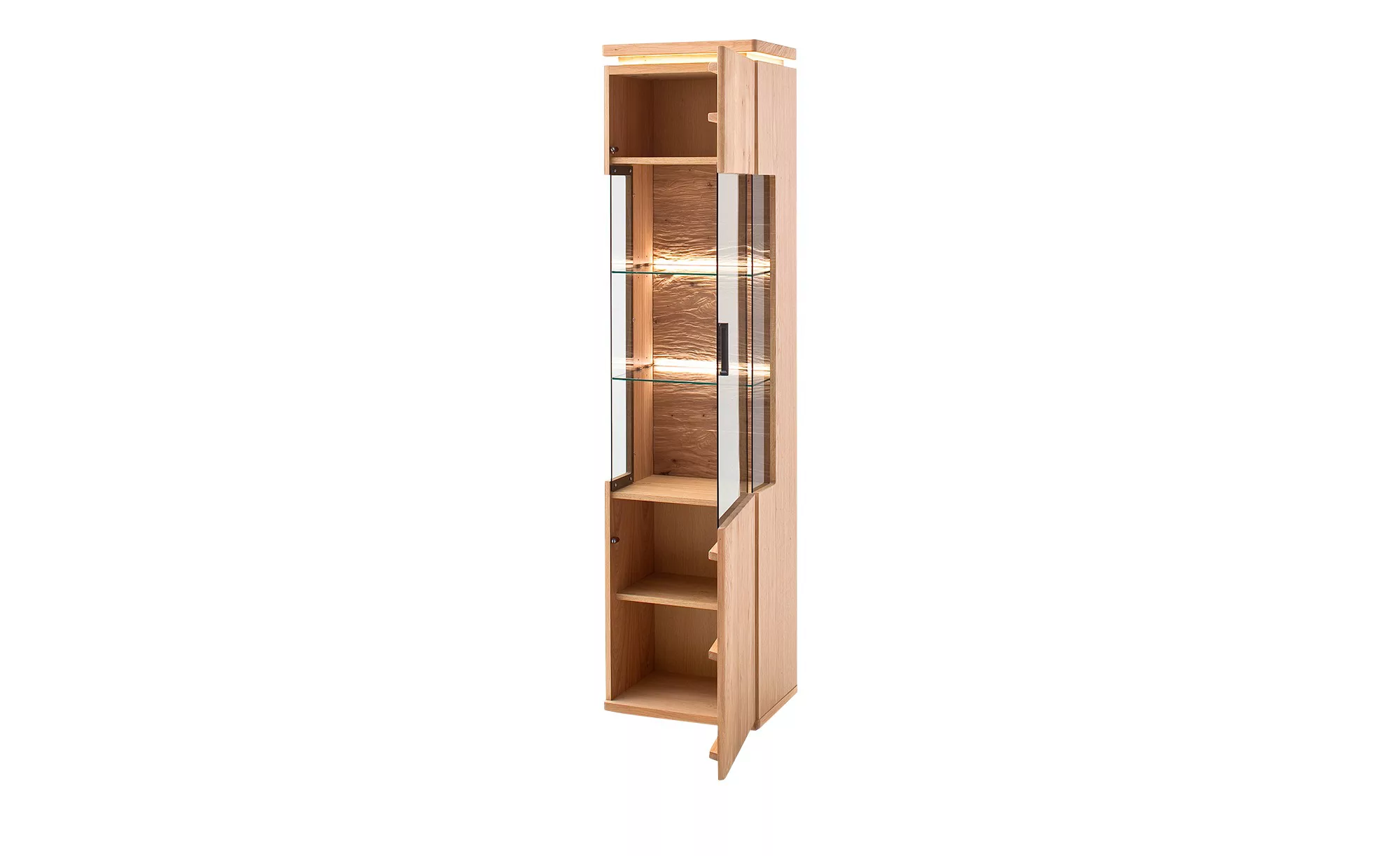 Woodford Wohnwand  Novara ¦ holzfarben ¦ Maße (cm): B: 310 H: 204 T: 50.0 W günstig online kaufen