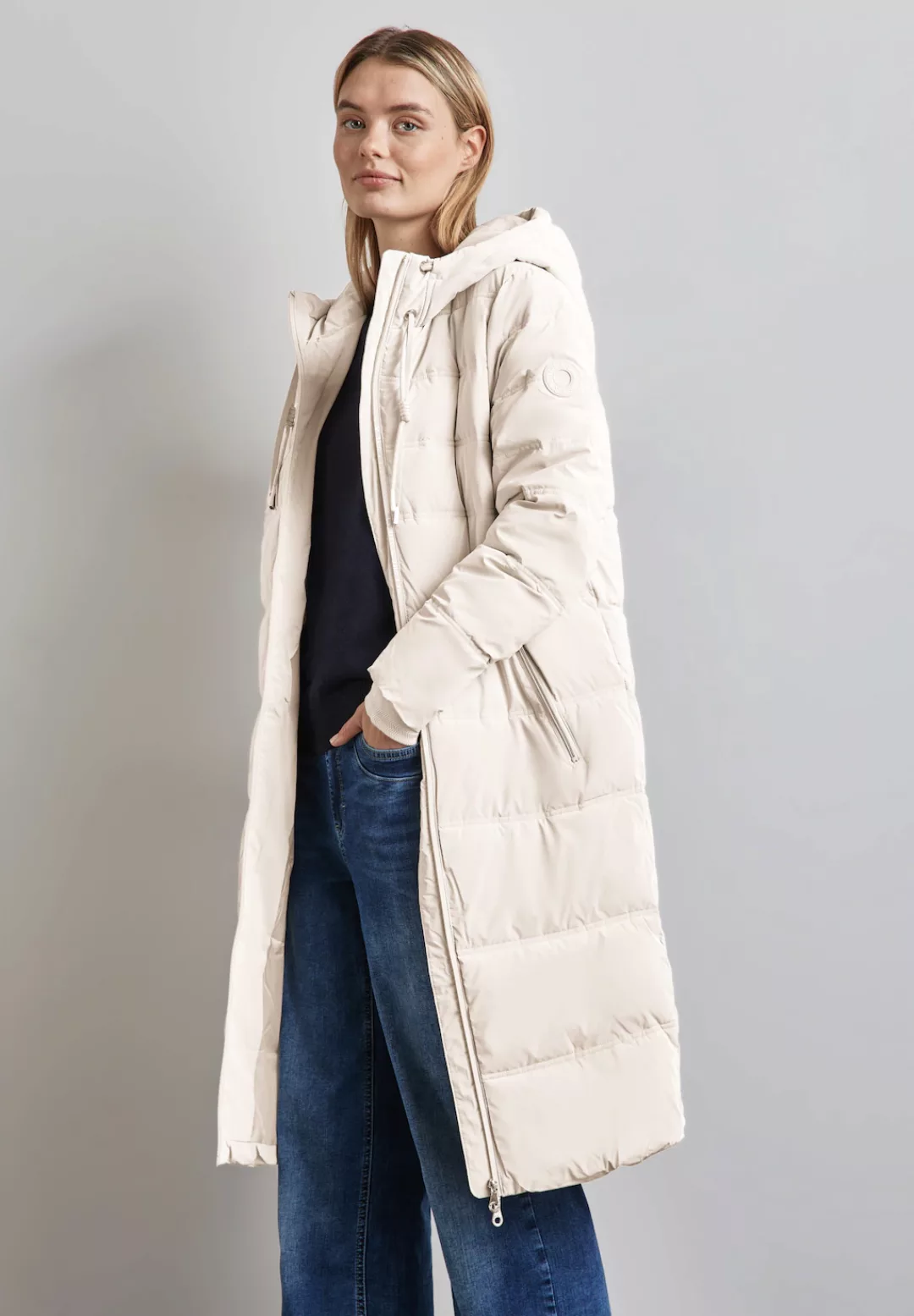 STREET ONE Steppjacke, mit Kapuze, mit Kapuze günstig online kaufen