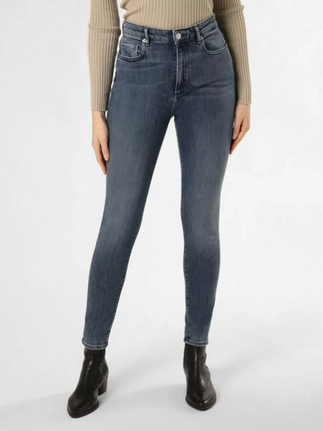 Ingaa - Damen Skinny Fit High Waist Aus Bio-baumwoll Mix günstig online kaufen