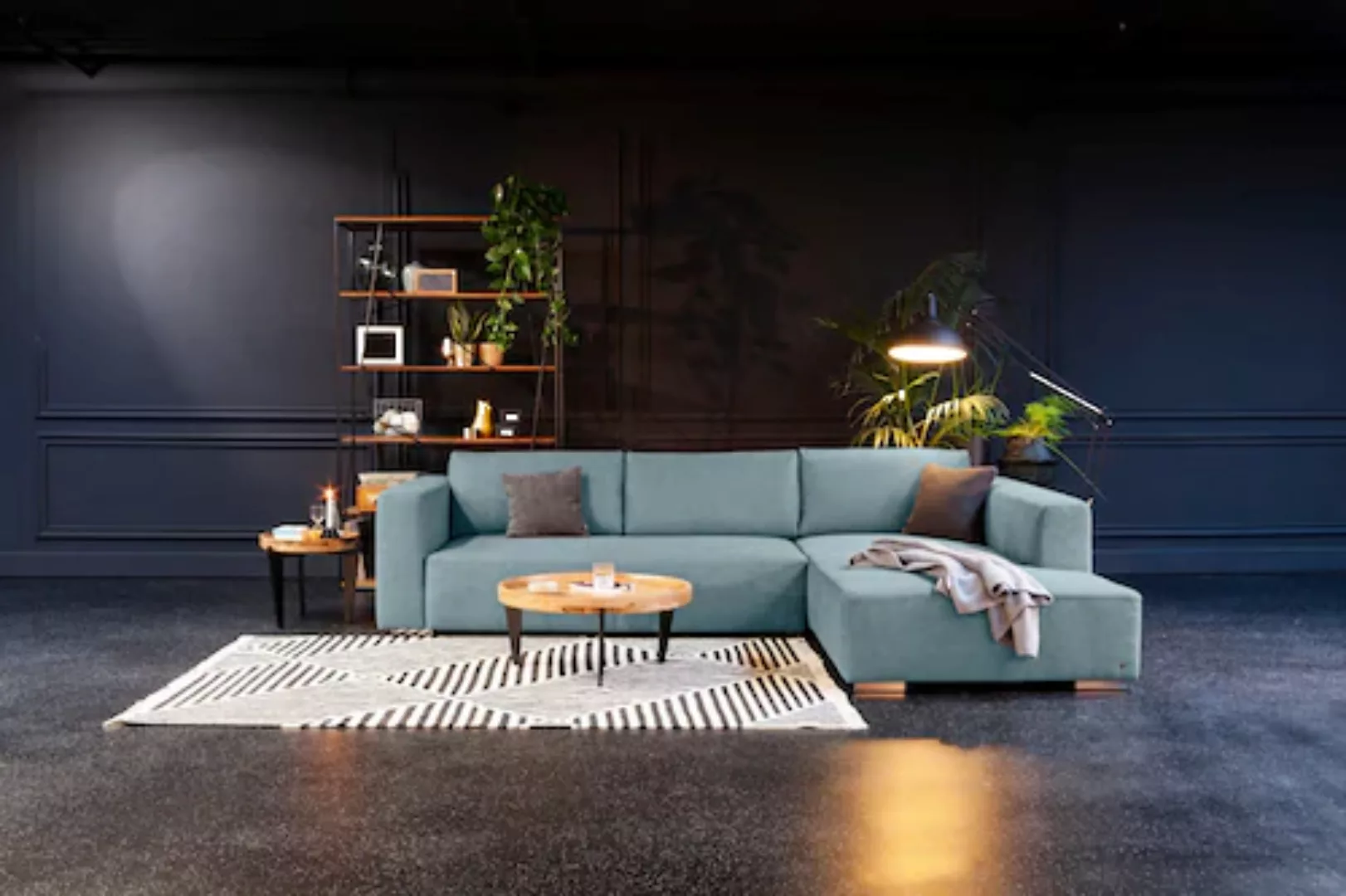 TOM TAILOR HOME Ecksofa »HEAVEN STYLE M«, aus der COLORS COLLECTION, wahlwe günstig online kaufen